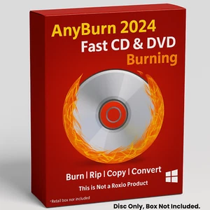 AnyBurn DVD Burning Software | Cd Dvd Burning Software | Iso Writing on CD-ROM - Picture 1 of 7