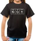 BaCoN - Periodic table of elements - Kids T-Shirt - Food - Science - Scientist