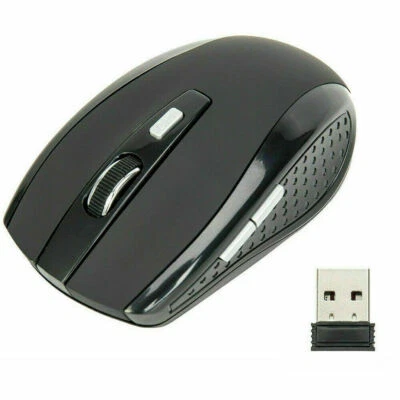 2.4GHz Wireless Optical Mouse Mice & USB Receiver For PC Laptop Computer DPI USA - Image 1 of 4