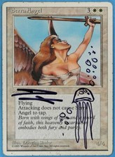Serra Angel 4th Edition PLD Artist Signed Altered CARD (sa5915) ABUGames