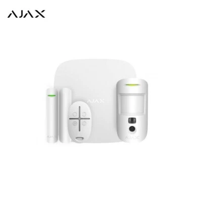 Ajax StarterKit Cam Plus ASP Hub 2 Plus KIT ANTIFURTO ALLARME WIFI AJAX AJ38174