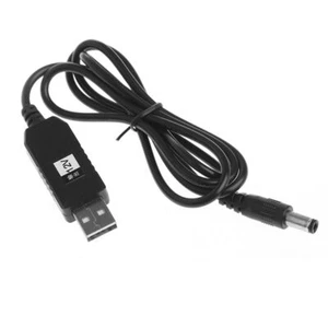 Cable DC 5V to 12V Boost Line Boost Converter Step-up Cord USB Extension Cable - Zdjęcie 1 z 15