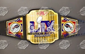 Buffalo Bills AFC 2025 Championship Belt Adult Size 2mm Brass - Picture 1 of 4