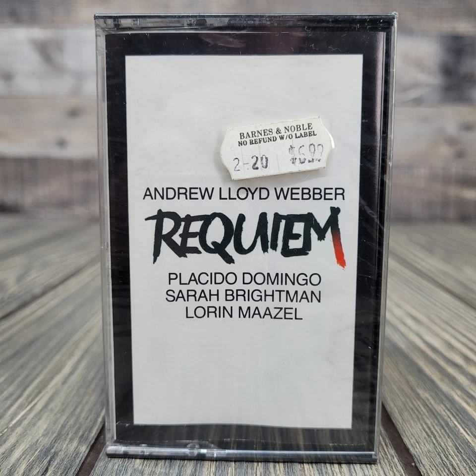 Andrew Lloyd Webber: Requiem (1985, Cassette) Sarah Brightman New Sealed - Image 1 of 4