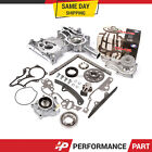 High Performance Timing Chain Kit Cover Water Pump Oil Pump for 85-95 Toyota 22R