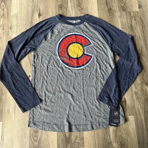 Fanatics NHL Colorado Avalanche Men's Long Sleeve T-Shirt - Large Cover