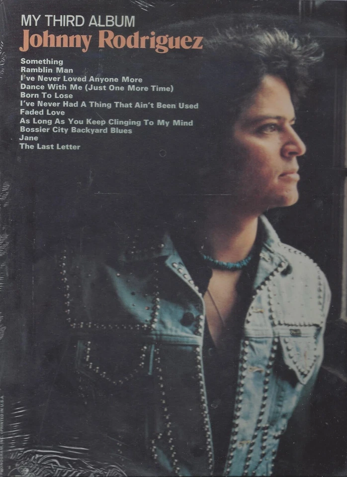 JOHNNY RODRIGUEZ MY THIRD ALBUM Faded Love The Last Letter NEW CUTOUT VINYL LP - Image 1 of 4