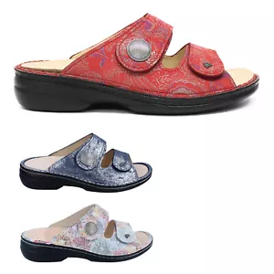 Finn Comfort Womens Sandals Sansibar Casual Hook-And-Loop Leather Synthetic - Picture 1 of 5