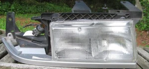 92-02 CADILLAC ELDORADO HEADLIGHT RIGHT RH PASSENGER SILVER TRIM HALOGEN DELCO - Picture 1 of 9