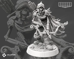 Skelett Bogenschütze Miniatur Untoter Kämpfer Figur für TTRPG's wie D&D 5e - Bild 1 von 20