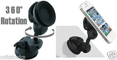 Mediasonic Dual Suction 360 Degree Mount Stand Holder for Phone Tablet eBook - Image 1 of 4