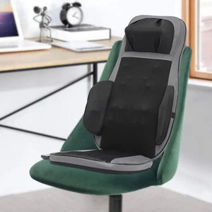 Rückenmassagegerät Nacken Schultern Rücken Massage Sitz Rectangle Massagesitz DE - Bild 1 von 12