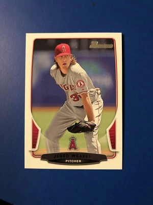 2013 bowman jered weaver #9 - Image 1 of 2