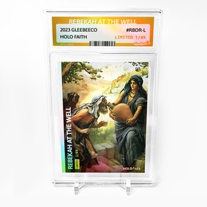 REBEKAH AT THE WELL Holographic Art Card 2023 GleeBeeCo Slabbed #RBDR-L Only /49