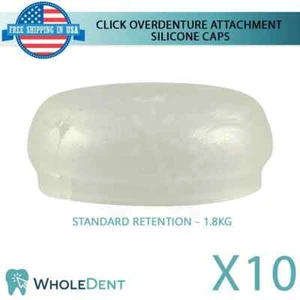 10x Tapa de silicona estándar Click Attach pilar dental - Imagen 1 de 3