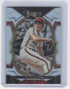 2023 Panini Select #95 Steve Carlton Silver Prizm