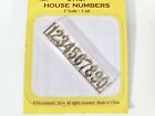 Dollhouse House Numbers 0 thru 9 Gold Plated Brass Miniatures Houseworks 1147