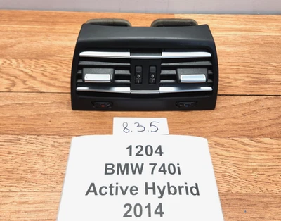 ✅ 10-15 OEM BMW F01 F02 740 750 760 B7 AH7 centro traseiro grade de ar fresco ventilação CA - Imagem 1 de 4