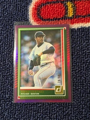 Panini Donruss 2025 - Pedro Martínez #45 Holo púrpura 78/99 Foto 1 de 2