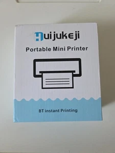 Compact Mini Printer BT Portable Printer for Phone Photo Website Label Inkless - Picture 1 of 11
