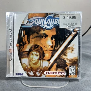 Soul Calibur (SEGA Dreamcast, 1999) NUEVO cable VGA sellado de fábrica error de impresión LEER - Imagen 1 de 9