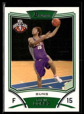 2008-09 Bowman #124 Robin Lopez RC Basketball Card 2702A - Image 1 of 2