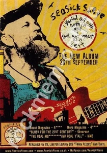 Seasick Steve I Started Out With Nothin LP Advert - Bild 1 von 1