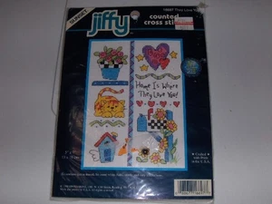 NEW Sunset Counted Cross Stitch Kit - They Love You - Picture 1 of 3