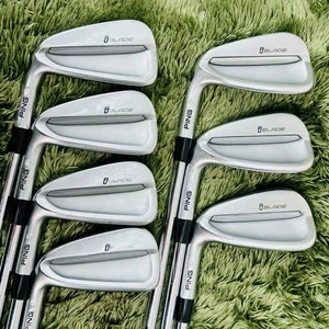 PING LH Iron Set iBLADE 4-9,W NSPRO modus3 TOUR105 Flex X Left Handed STORE - Picture 1 of 9