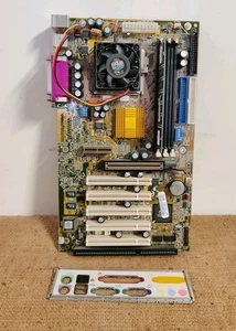 Gigabyte GA-6VXC7-4X Mainboard + Intel Celeron CPU - Motherboard Sockel 370 - Bild 1 von 4
