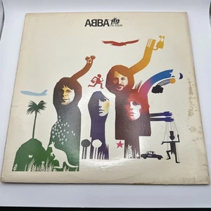 Abba - The Album - Vinyl LP 1977 Atlantic SD 19164 w/Lyric Sleeve Hype - Picture 1 of 6