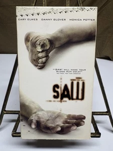 Saw VHS 2004 Lionsgate Cary Elwes Danny Glover James Wan, Untested - Picture 1 of 6