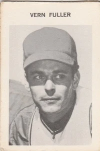 1969 Milton Bradley Baseball Spiel Minikarte Vern Fuller - Bild 1 von 1