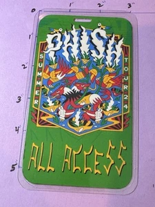 PHISH commemorative Summer 2024 All Access Pass /laminate, & Lanyard - Picture 1 of 3