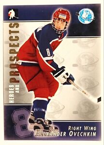 ALEX OVECHKIN 2004-05 ITG HEROES AND PROSPECTS #116 PROSPECTS CAPITALS NM-MT A1