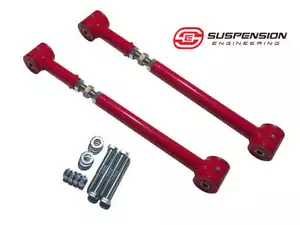 Camaro & Firebird Adjustable Lower Control Arms 1982-02 (Red) - Picture 1 of 2