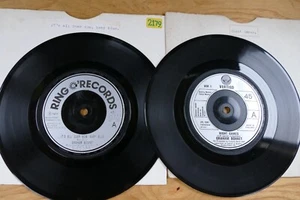2 -7" Vinyl single-Graham Bonnett - Night Games and It's all over now baby blue - Picture 1 of 2