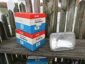 NOS ATLAS RECTANGULAR HEADLIGHTS/6052 - Picture 1 of 5