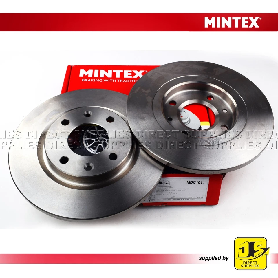 CITROEN PEUGEOT 301 PARTNER PEUGEOT 301 1.6  MINTEX FRONT DISCS MDC1011 PAIR - Image 1 of 1