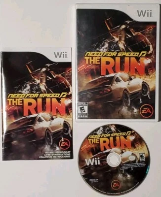 Need for Speed The Run - Nintendo Wii, 2011 Complete Tested Working - Image 1 of 4