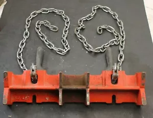 Ridgid 461 Recto 1/2" - 8" Cadena de Soldadura Tornillo Abrazadera Soldador Tubo 40220 Hierro - Imagen 1 de 3
