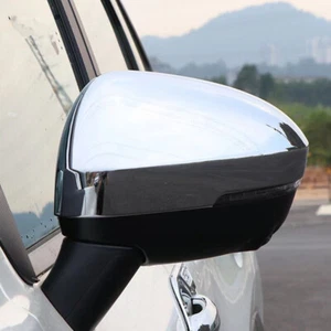 Chrome Rearview Side Mirrors Cover Trim Fit for Mitsubishi Outlander 2022-2025 - Picture 1 of 7