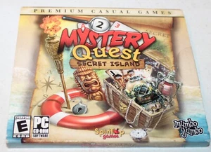 Mystery Quest: Secret Island (PC, 2007) Mumbo Jumbo, Rated E, Casual Game - Picture 1 of 2