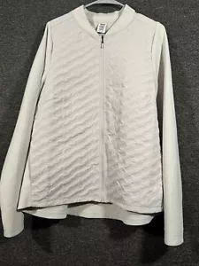 Avia Active Wear Womens Gray Jacket Windbreaker Athleisure Size XXL (20) - Picture 1 of 10