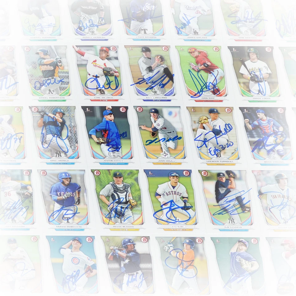 2014 Bowman Autographs - Your Choice of Draft / Prospects In-Person Auto Cards - Image 1 of 1