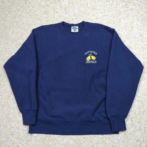 Vintage Lee University of Minnesota Sweatshirt Mens Size XL Blue Homecoming '94 Cover