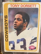1978 Topps Football Tony Dorsett Rookie Card #315 HOF Legend