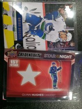 2021-22 UPPER DECK CREDENTIALS STAR OF THE NIGHT + UD Throwback T-69