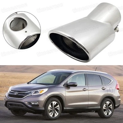 Punta de silenciador de escape de coche plateado para Honda CR-V 2012-2016 #5023 Foto 1 de 4