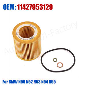 11427953129 Air Engine Oil Filter For BMW N50 N52 N53 N54 N55